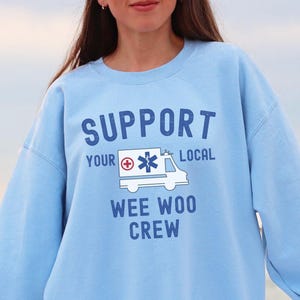 Funny Medic Shirt, EMS Humor Gift, Paramedic Graduation, Healthcare Apparel, Ambulance Crew Group Team Shirts, Hospital Staff Christmas Gift