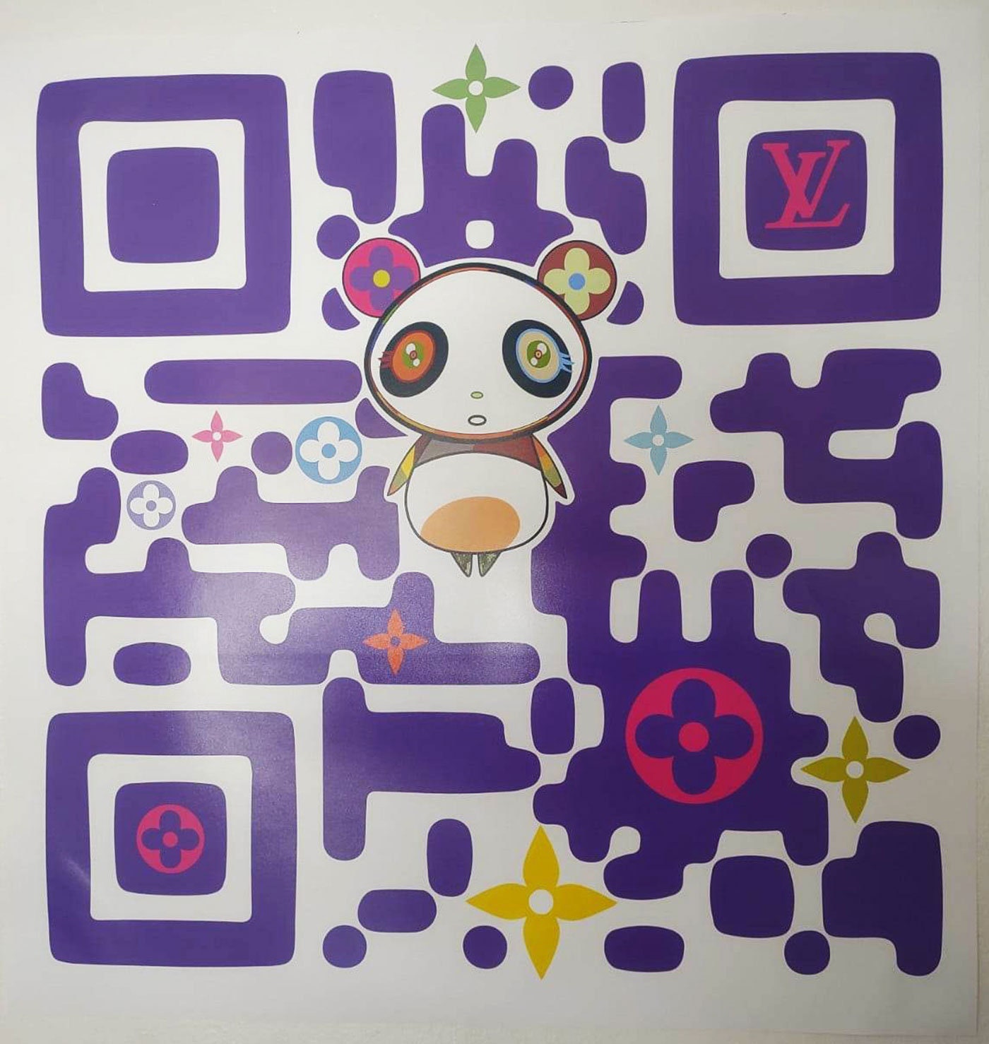 Louis Vuitton QR Codes by Takashi Murakami