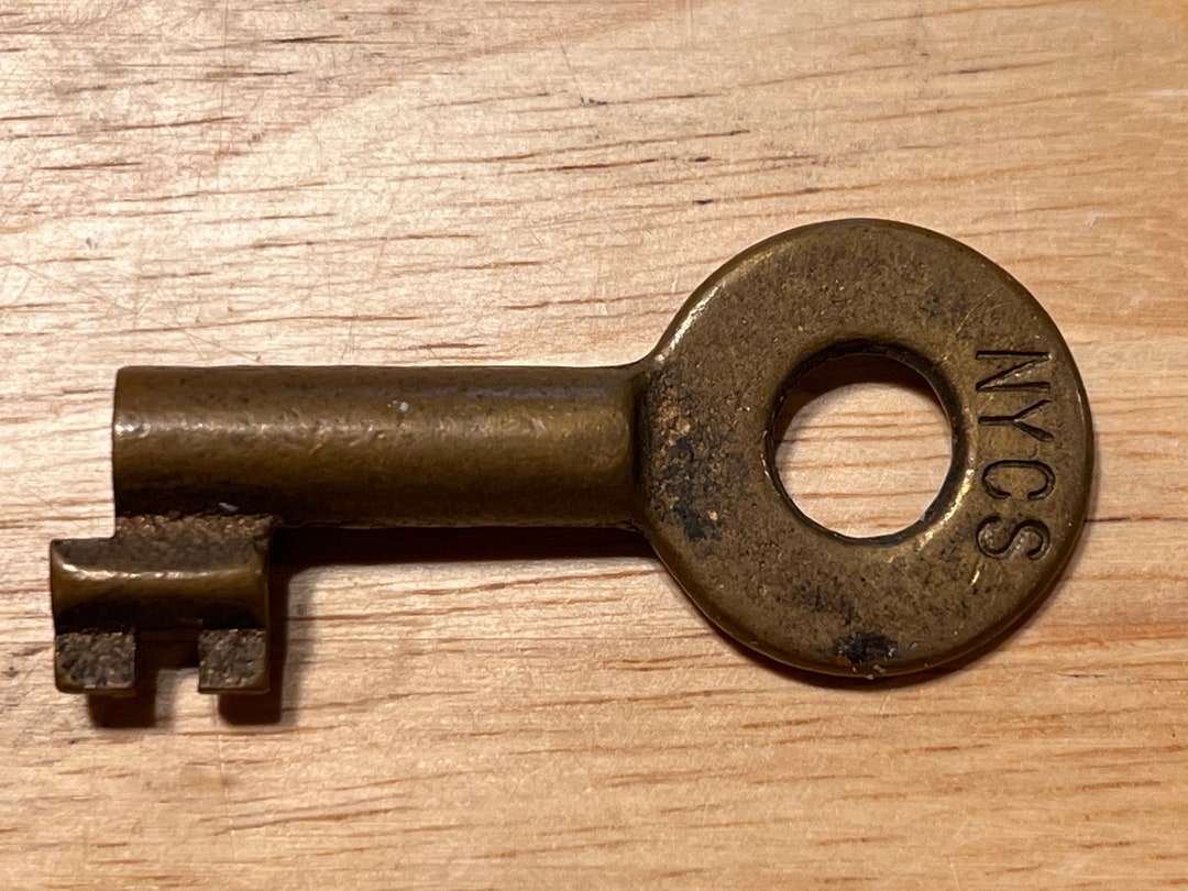 NYCS Railroad Switch Key Stamped TH Etsy