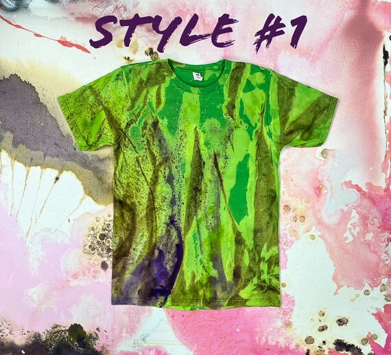 Acid Washed T-shirts Size Medium