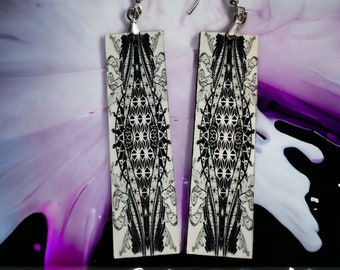 2” Rectangle Earrings