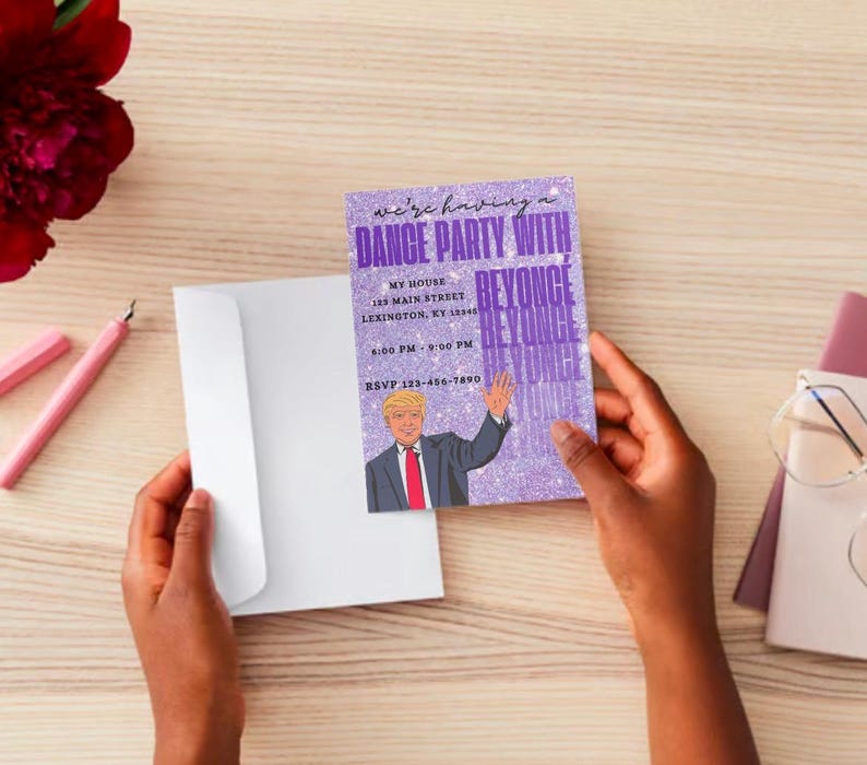 Dance Party Invitation - Etsy