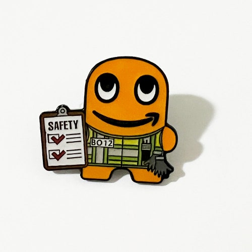 Amazon Peccy Employee Pin peccy Adicct Blue Etsy