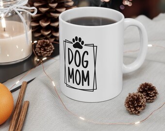 Taza de café de mamá perro, regalo de mamá perro, mamá de piel, regalo de mamá perro, regalo del día de las madres, taza de mamá perro, regalo de mamá perro, regalo de los amantes de los perros