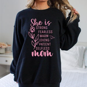 She Is Strong Sweatshirt, Religious Shirt, Proverbs 31:25 Shirt, Christian Shirts, Inspirational Shirt, Strong Women, Gift for Mom