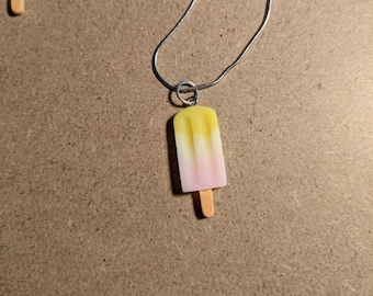 Popsicle Necklace - Summer Collection - Yellow