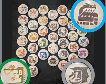 Monster Hunter Button Gift