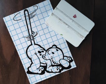 Popeye Eugene Tail Twril Decal For Car Bumper Sticker Waterproof Cartoon Vinyl Decal Gift