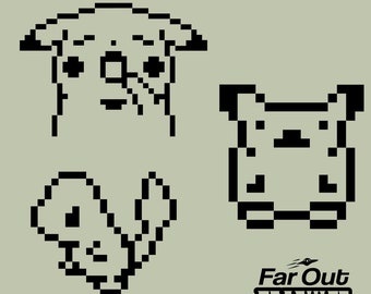 8-Bit Pokemon Vinyl Decal Sticker - Gameboy Retro Cartoon