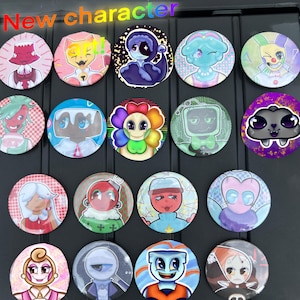 Dandy’s wolrd pins (new dandy, pebble , glisten , Finn and Astro!)