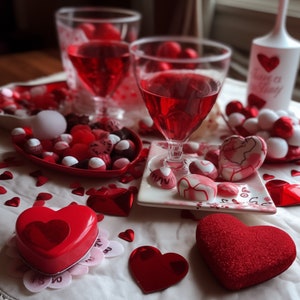 Hearts Aglow: Romans walentynkowy
