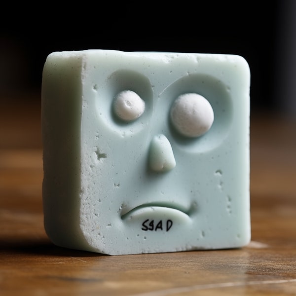 Melancholy Suds: Sad Bar of Soap