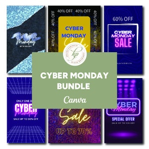 Modèles d'histoires Instagram pour la vente du Cyber Monday : des histoires et des modèles de publication Instagram accrocheurs vous attendent ! Prenez vos modèles du Cyber Monday maintenant !