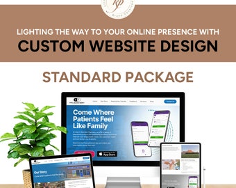 Custom Website Design: Standard 7-Page Package