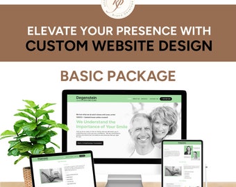 Custom Website Design - Basic Package | WordPress Website Design Services