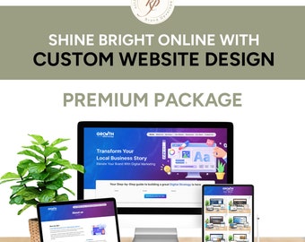 Custom Website Design - Custom WordPress Website with & Advanced SEO | Premium Websites Design Package with a Focus on Client Satisfaction