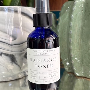 Radiance Toner: Witch Hazel Facial Mist - Queen of Hungary Water