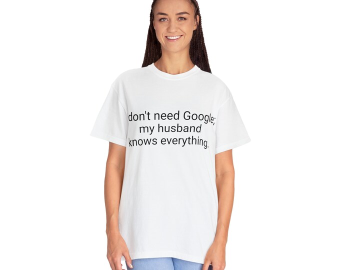 Unisex Garment-Dyed T-shirt