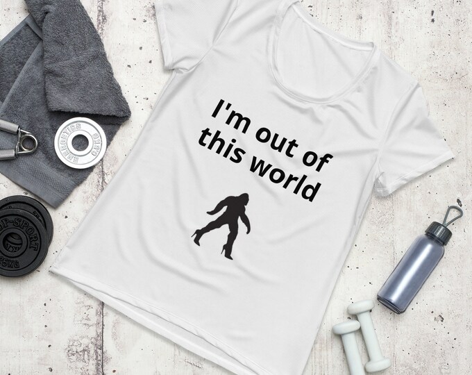All-Over Print Women's Athletic T-shirt