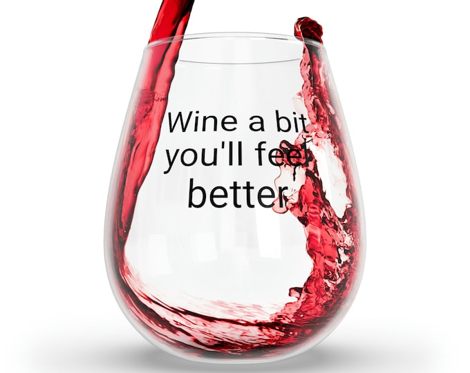 Stemless Wine Glass, 11.75oz