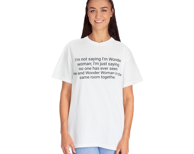 Unisex Garment-Dyed T-shirt