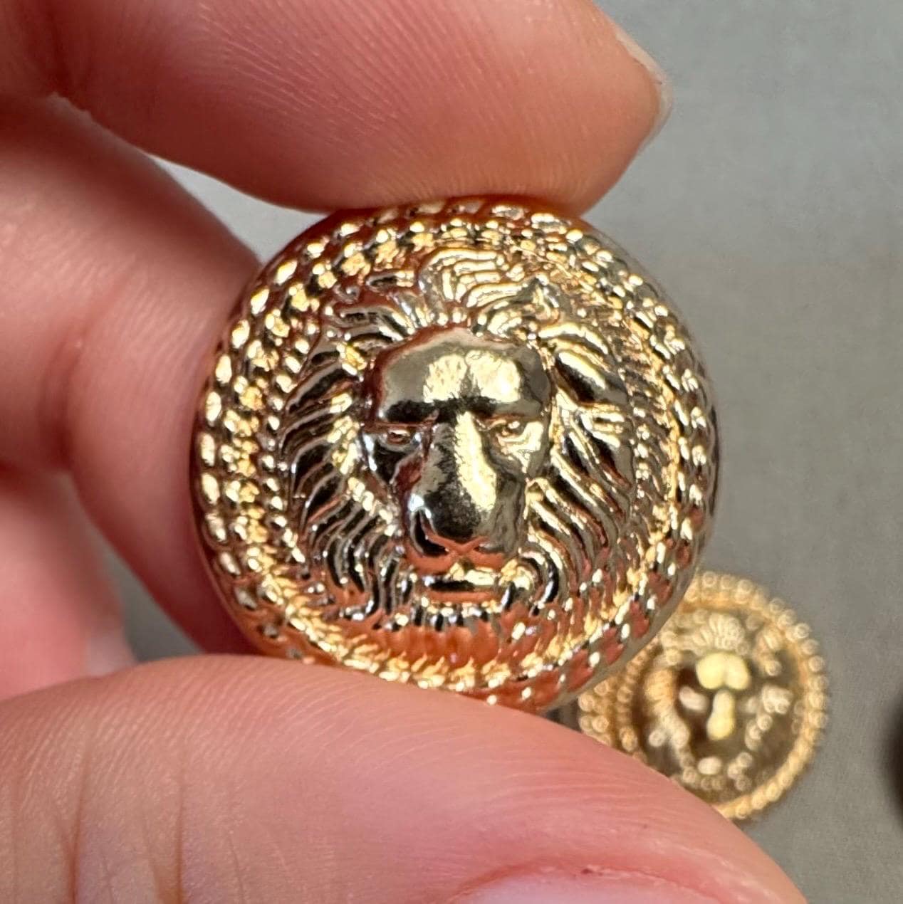 Balmain Button - Etsy