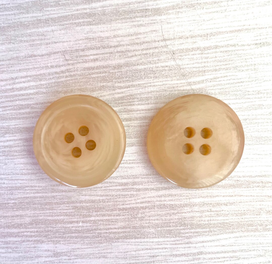 Button Beige 20mm| Button Beige 4 Holes| Beige Button for Dresses| 20mm ...