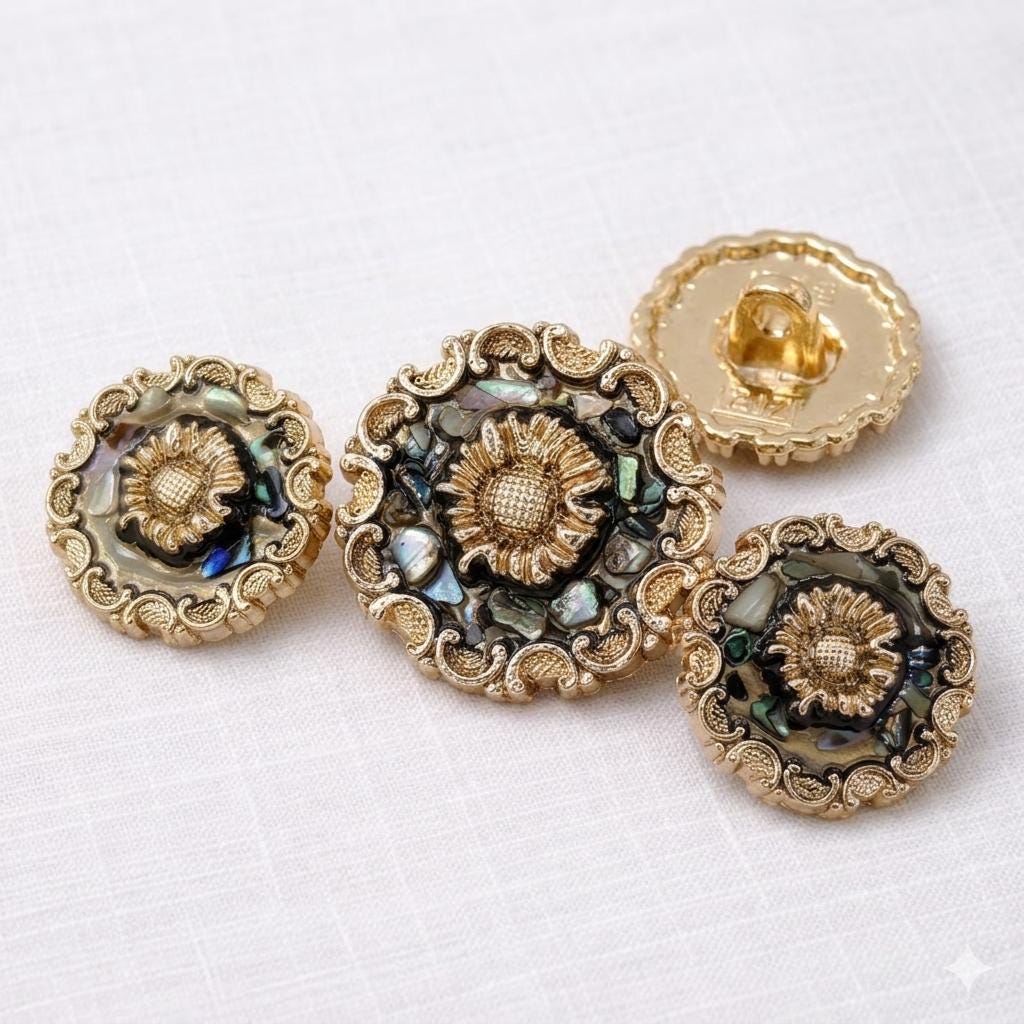 Gucci gold buttons - Etsy 日本
