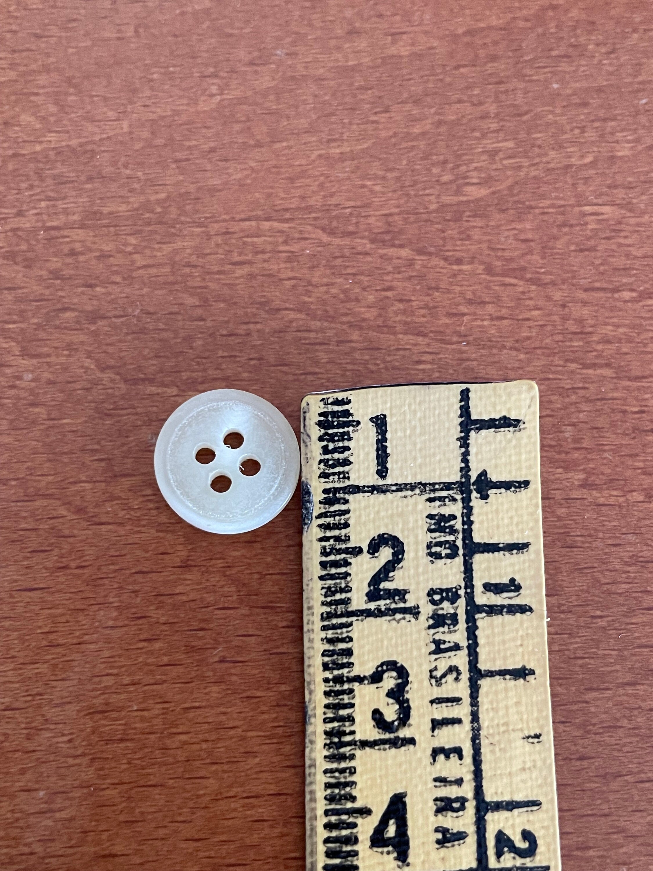 Pack of 10 Ivory White Four Hole Buttons for Shirts, Blouses, Sewi - Etsy