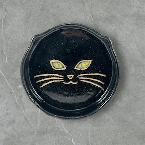 Cool Cat Kitty Bowl – Handmade Ceramic Cat Food & Water Dish, 3 Cute Colors, Pet Feeding Bowl, Gift for Cat Lovers