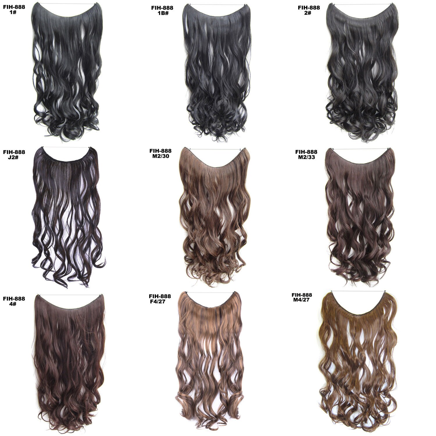 Halo Hair Extensions, Invisible Wire Hair Extensions, Hair Halo, Wavy