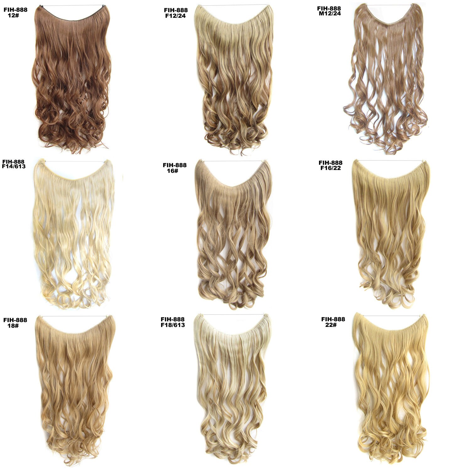 Halo Hair Extensions, Invisible Wire Hair Extensions, Hair Halo, Wavy