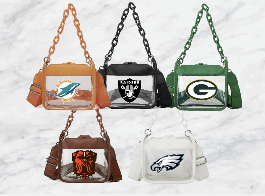 Clear/White Stadium Bag