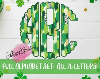 St. Patrick's Day Monogram