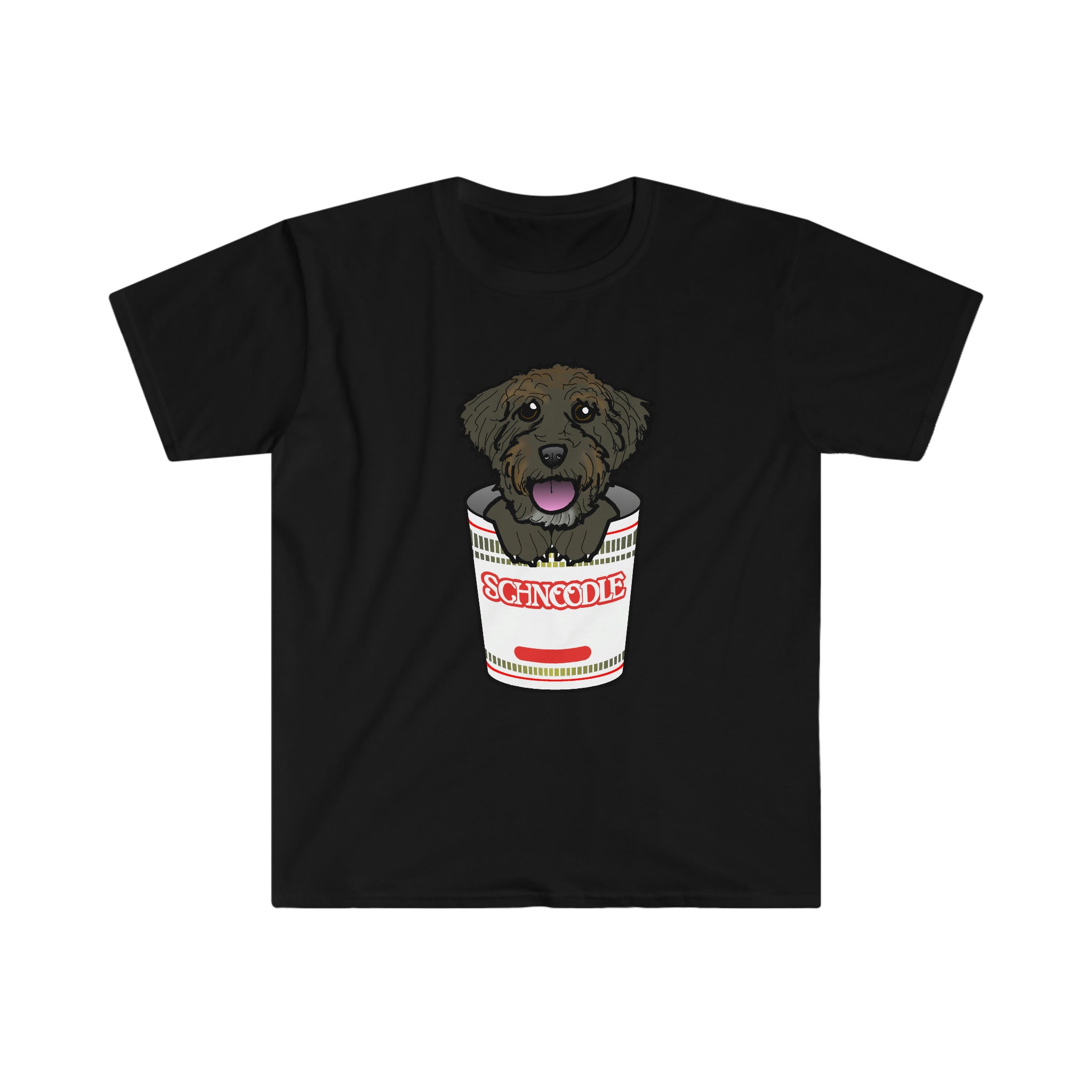 Schnoodle Noodle Cup Unisex Softstyle T-shirt (multiple Colors) - Etsy