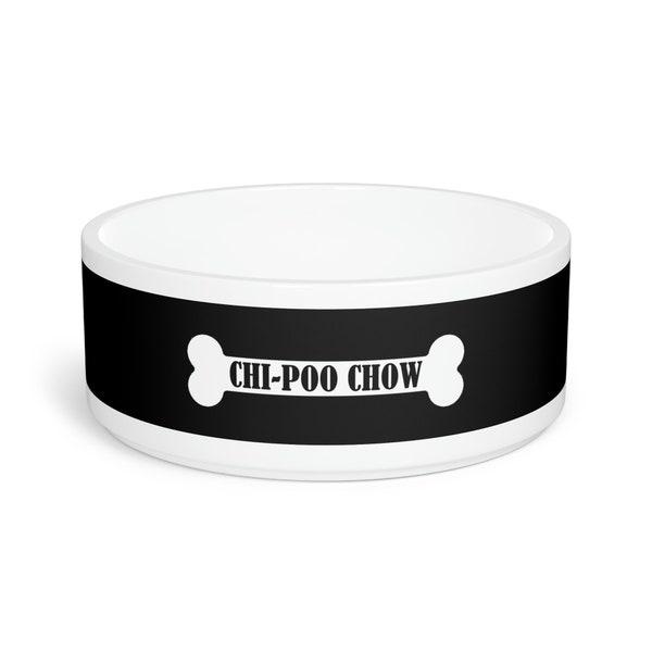 Chi-Poo Chow Pet Bowl