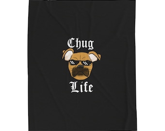 Chug Lyfe Velveteen Plush Blanket