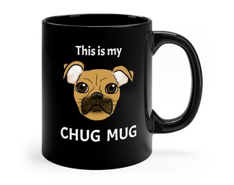 Chug Mug Black Mug - 11oz