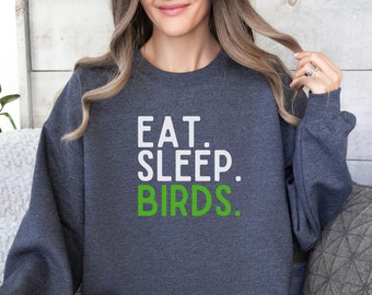 Eat. Sleep. Birds. Sweatshirt, Football Fan, Gift for Her, Gift for Him, Fathers Day Gift, Mothers Day Gift