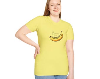 Camiseta Banana for Scale: divertida camiseta con gráfico de frutas