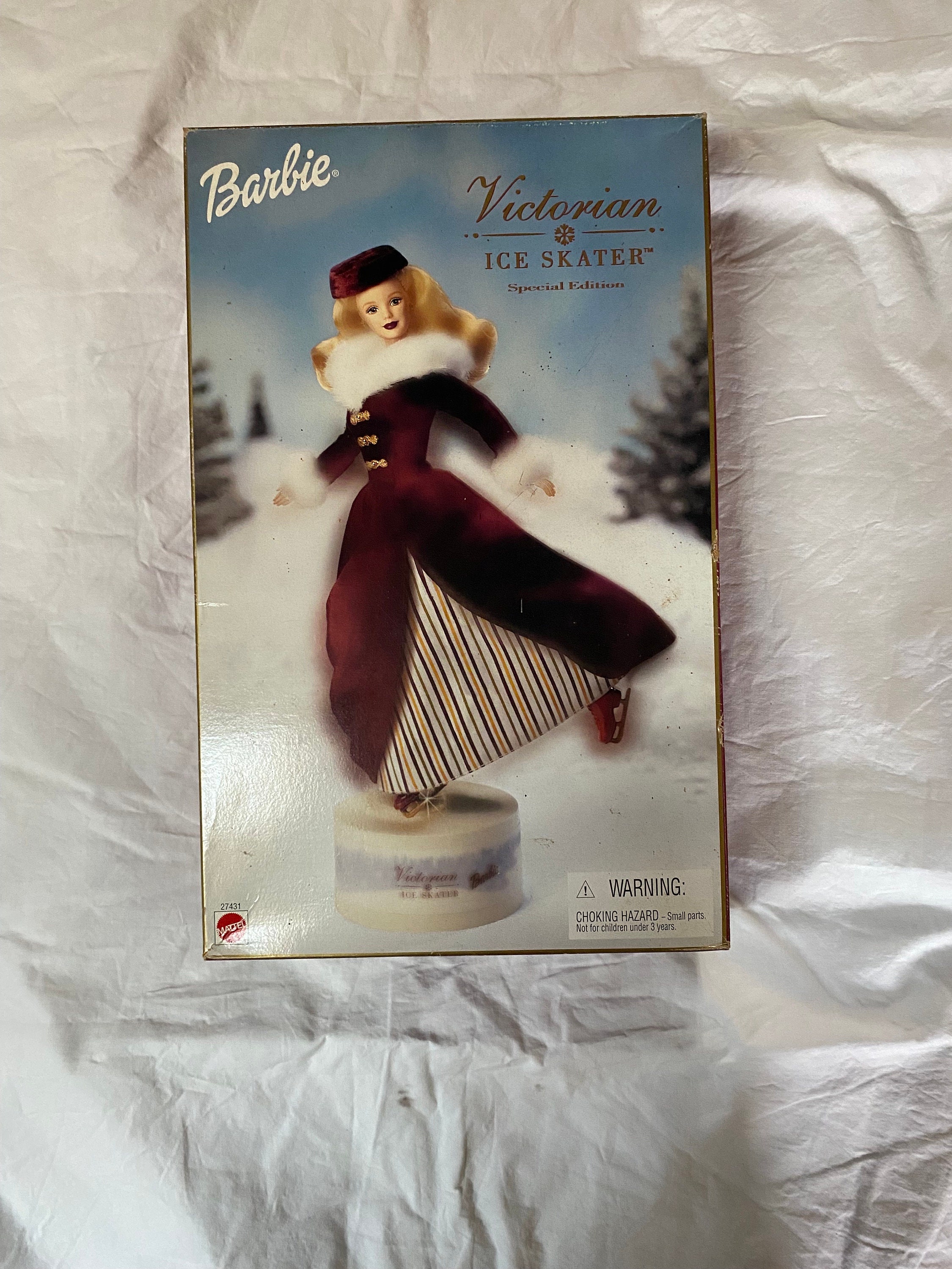 Victorian Ice Skater Barbie Etsy