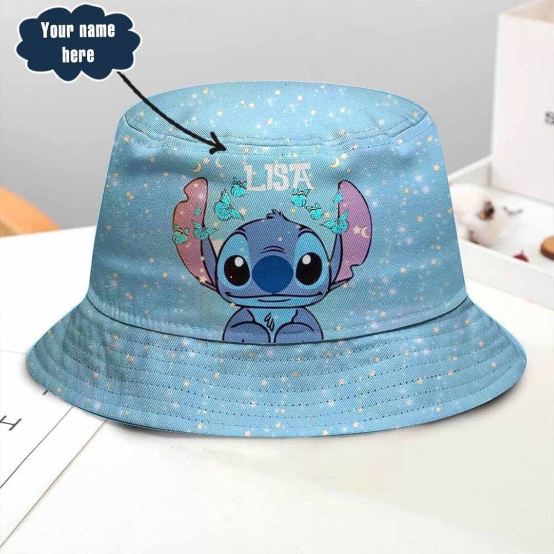 Cute Stitch Bucket Hat Disney Lilo and Stitch Bucket Hat Etsy