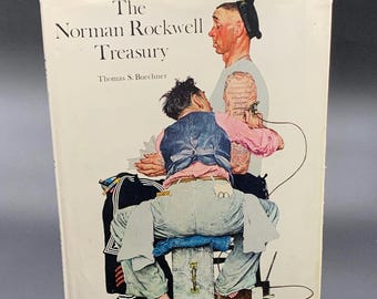 The Advertising World of Norman Rockwell - Vintage 80's Hardcover