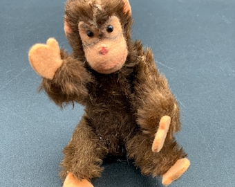 Vintage Jacko Monkey Toy, Plastic Face, 50s-60s, Mothercare UK - Etsy