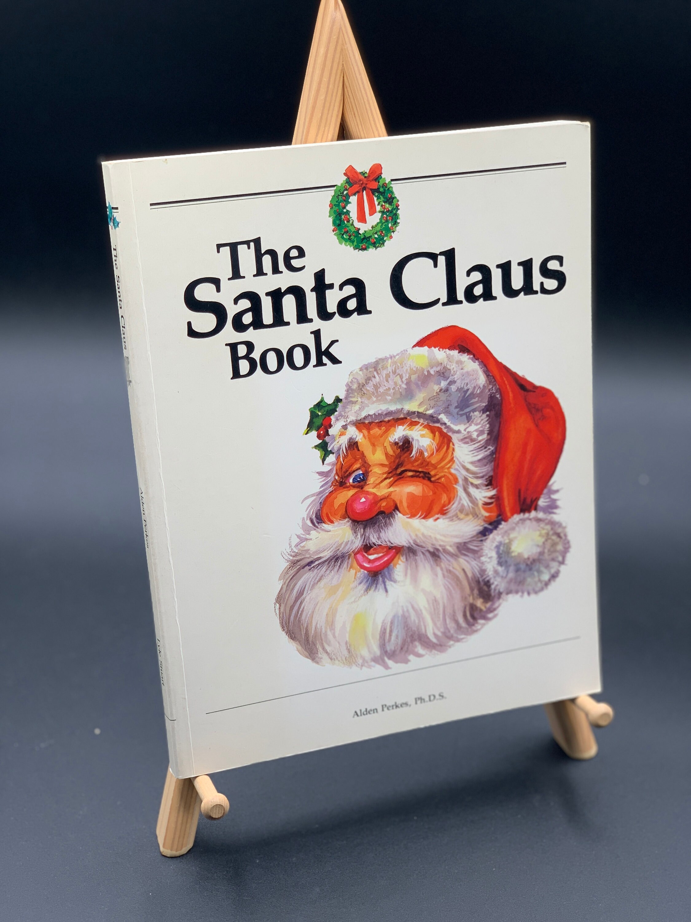 The Santa Claus Book by Alden Perkes - 1982 Softcover Edition