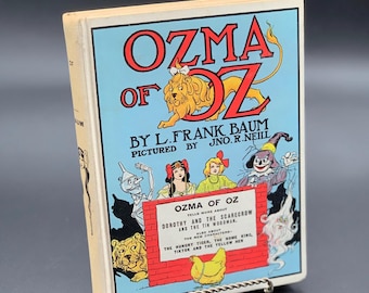 Ozma Of Oz by L. Frank Baum - Hardcover Edition