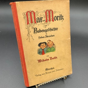 Max and Moritz by Wilhelm Busch - 1920s German Children’s Book
