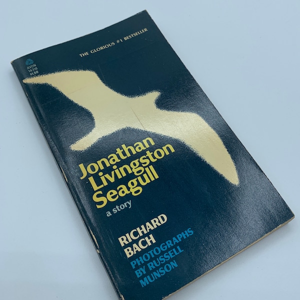 1970s Jonathan Livingston SEAGULL by Richard Bach Photographs by Russell Munson - Vintage Paperback