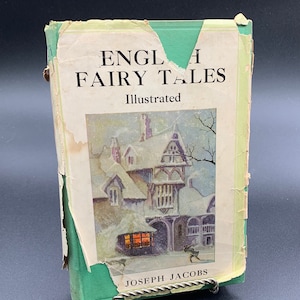 English Fairy Tales by Joseph Jacobs Illustrated by John d Batten - 1895 Antique Fairy Tale Book