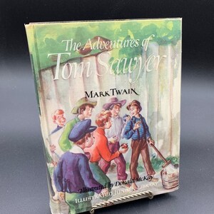 The Adventures of Tom Saywer by Mark Twain - 1946 Illustrated Edition - Hardcover